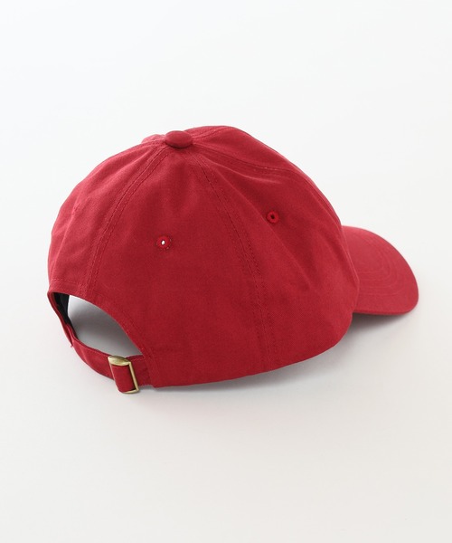 Honeys（ハニーズ）の「配色ロゴキャップ（キャップ・レディース・ブラック/エンジ/アイボリー・FREE）」の6枚目の写真