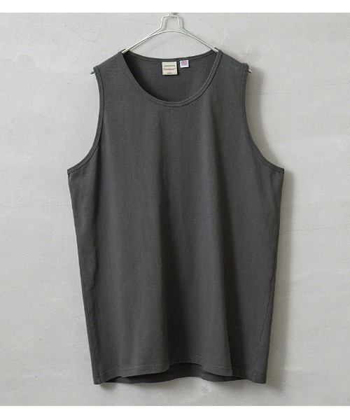 WAIPER.inc（ワイパーインク）の「Goodwear SUPER BIG タンクトップ　2W7-13210　USAコットン（Tシャツ/カットソー・メンズ・ブラック/杢グレー/ホワイト/ネイビー/チャコールグレー/ブルー系その他/グレー系その他・L/XL/M/S）」の6枚目の写真