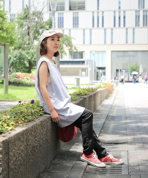 WAIPER.inc（ワイパーインク）の「Goodwear SUPER BIG タンクトップ　2W7-13210　USAコットン（Tシャツ/カットソー・メンズ・ブラック/杢グレー/ホワイト/ネイビー/チャコールグレー/ブルー系その他/グレー系その他・L/XL/M/S）」の14枚目の写真