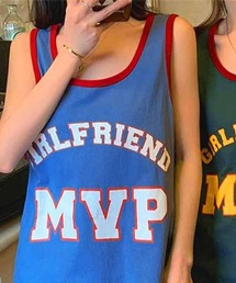 ユニフォーム風タンクトップ