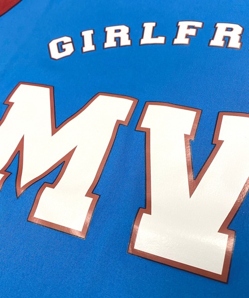 NANEA（ナネア）の「ユニフォーム風タンクトップ（タンクトップ・レディース・ブルー/グリーン・MEDIUM）」の5枚目の写真