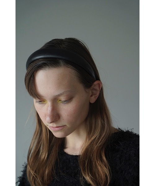 CLANE（クラネ）の「PLAMP HEAD BAND（カチューシャ・レディース・ブラウン/ブラック・FREE）」の2枚目の写真