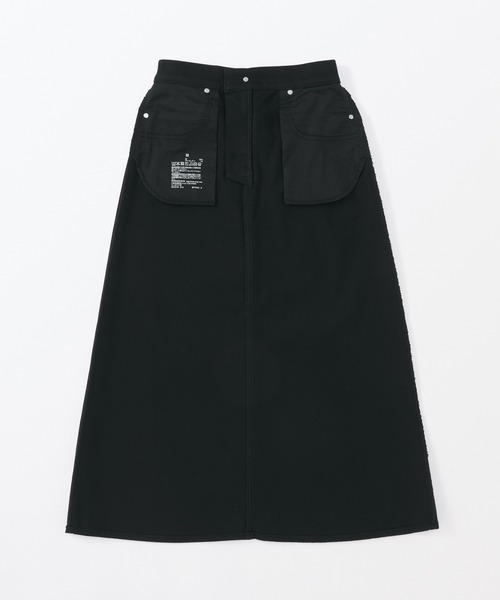 無印良品（ムジルシリョウヒン）の「デニムＡラインスカート　黒（デニムスカート・レディース・ブラック・S/XS/M/L/XXL/XL）」の9枚目の写真