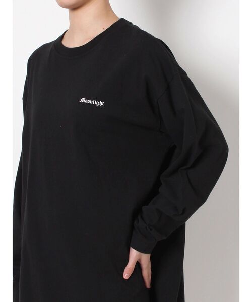 EVRIS（エヴリス）の「MOONLIGHT ロンT（Tシャツ/カットソー・レディース・ホワイト/ブラック・FREE）」の22枚目の写真