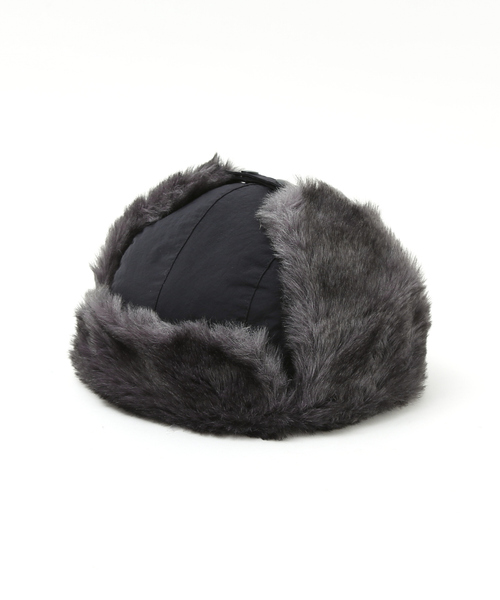 Ruben（ルーベン）の「【RUBEN/ルーベン】NYLON MIXFUR FLIGHT/ナイロンフライトキャップ/ユニセックス/ RUS-6393（キャップ・メンズ・オレンジ/ブラック/ベージュ・フリー）」の10枚目の写真