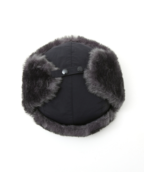 Ruben（ルーベン）の「【RUBEN/ルーベン】NYLON MIXFUR FLIGHT/ナイロンフライトキャップ/ユニセックス/ RUS-6393（キャップ・メンズ・オレンジ/ブラック/ベージュ・フリー）」の13枚目の写真