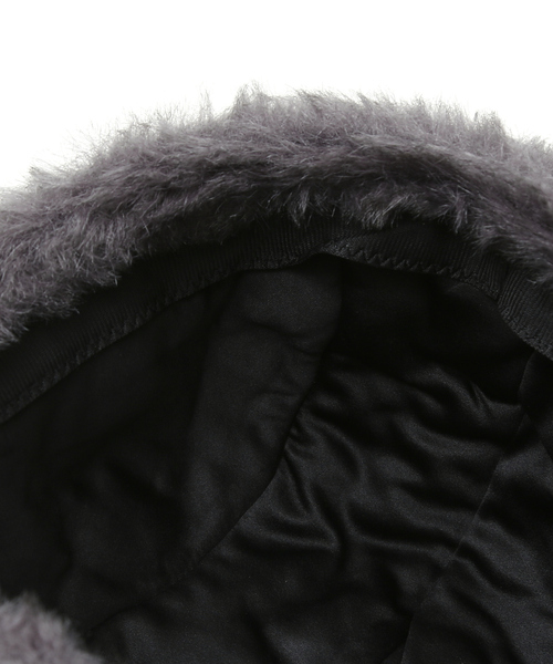 Ruben（ルーベン）の「【RUBEN/ルーベン】NYLON MIXFUR FLIGHT/ナイロンフライトキャップ/ユニセックス/ RUS-6393（キャップ・メンズ・オレンジ/ブラック/ベージュ・フリー）」の5枚目の写真