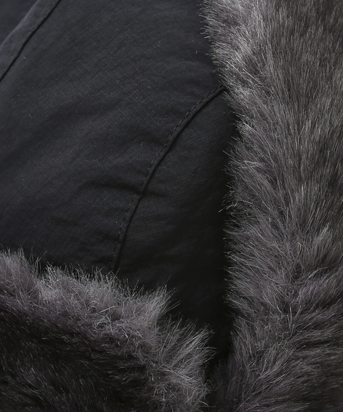 Ruben（ルーベン）の「【RUBEN/ルーベン】NYLON MIXFUR FLIGHT/ナイロンフライトキャップ/ユニセックス/ RUS-6393（キャップ・メンズ・オレンジ/ブラック/ベージュ・フリー）」の14枚目の写真