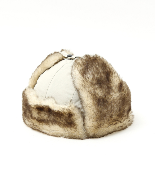 Ruben（ルーベン）の「【RUBEN/ルーベン】NYLON MIXFUR FLIGHT/ナイロンフライトキャップ/ユニセックス/ RUS-6393（キャップ・メンズ・オレンジ/ブラック/ベージュ・フリー）」の17枚目の写真