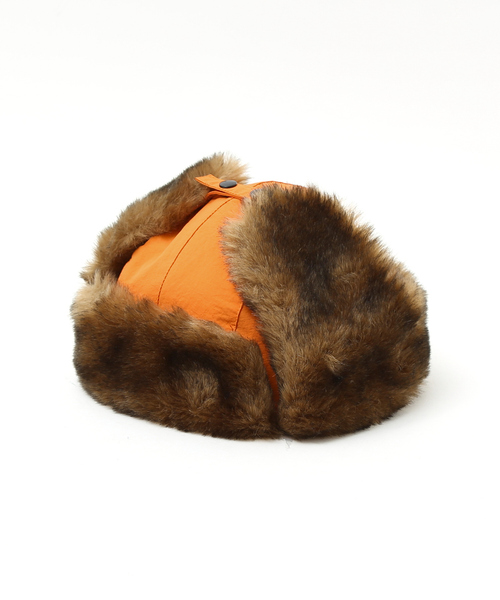 Ruben（ルーベン）の「【RUBEN/ルーベン】NYLON MIXFUR FLIGHT/ナイロンフライトキャップ/ユニセックス/ RUS-6393（キャップ・メンズ・オレンジ/ブラック/ベージュ・フリー）」の22枚目の写真