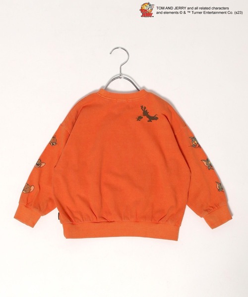 BAYFLOW（ベイフロー）の「【TOM and JERRY（トムとジェリー）】カラフルダイTシャツ（KIDS）（Tシャツ/カットソー・キッズ・パープル/グリーン/イエロー/オレンジ/チャコール・120cm/140cm/110cm/130cm）」の12枚目の写真