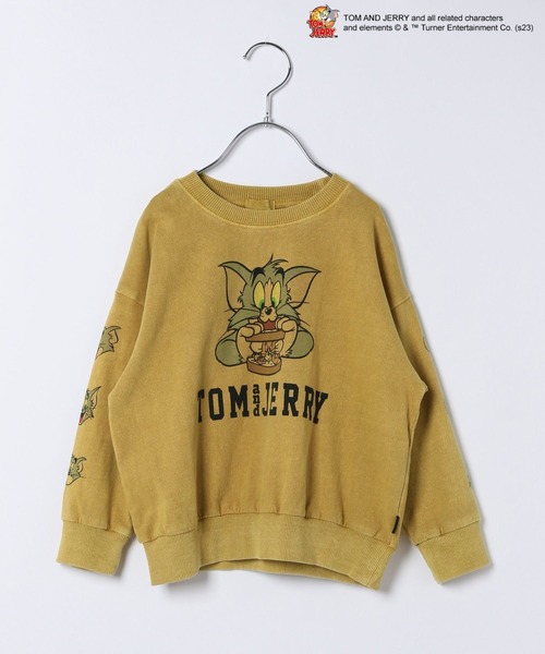 BAYFLOW（ベイフロー）の「【TOM and JERRY（トムとジェリー）】カラフルダイTシャツ（KIDS）（Tシャツ/カットソー・キッズ・パープル/グリーン/イエロー/オレンジ/チャコール・120cm/140cm/110cm/130cm）」の13枚目の写真