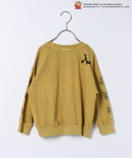 BAYFLOW（ベイフロー）の「【TOM and JERRY（トムとジェリー）】カラフルダイTシャツ（KIDS）（Tシャツ/カットソー・キッズ・パープル/グリーン/イエロー/オレンジ/チャコール・120cm/140cm/110cm/130cm）」の14枚目の写真