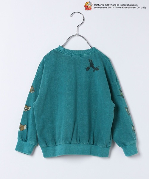 BAYFLOW（ベイフロー）の「【TOM and JERRY（トムとジェリー）】カラフルダイTシャツ（KIDS）（Tシャツ/カットソー・キッズ・パープル/グリーン/イエロー/オレンジ/チャコール・120cm/140cm/110cm/130cm）」の16枚目の写真