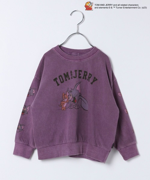 BAYFLOW（ベイフロー）の「【TOM and JERRY（トムとジェリー）】カラフルダイTシャツ（KIDS）（Tシャツ/カットソー・キッズ・パープル/グリーン/イエロー/オレンジ/チャコール・120cm/140cm/110cm/130cm）」の17枚目の写真