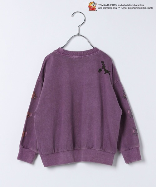 BAYFLOW（ベイフロー）の「【TOM and JERRY（トムとジェリー）】カラフルダイTシャツ（KIDS）（Tシャツ/カットソー・キッズ・パープル/グリーン/イエロー/オレンジ/チャコール・120cm/140cm/110cm/130cm）」の18枚目の写真