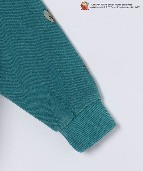 BAYFLOW（ベイフロー）の「【TOM and JERRY（トムとジェリー）】カラフルダイTシャツ（KIDS）（Tシャツ/カットソー・キッズ・パープル/グリーン/イエロー/オレンジ/チャコール・120cm/140cm/110cm/130cm）」の22枚目の写真