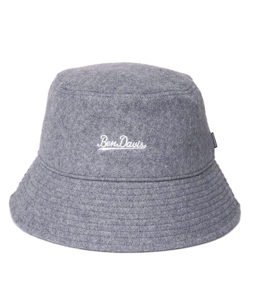 BEN DAVIS（ベンデイビス）の「《BEN DAVIS》FELT BUCKET HAT（ハット・レディース・モカ/アイボリー/ヘザーグレー/ブラック・FREE）」の3枚目の写真