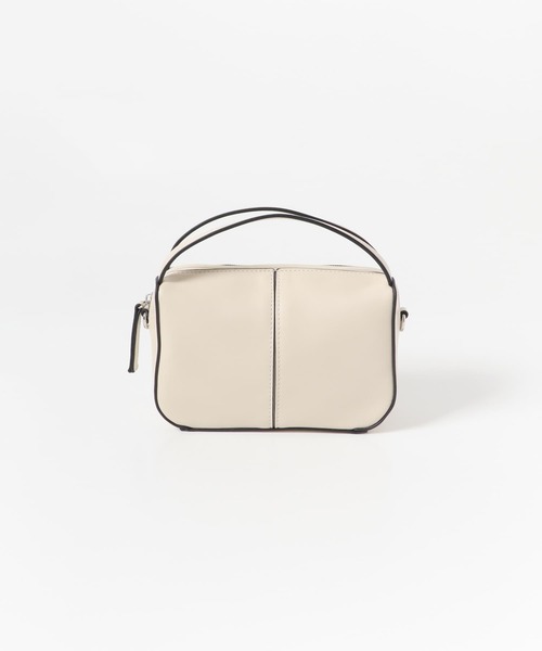 SENSE OF PLACE by URBAN RESEARCH（センスオブプレイスバイアーバンリサーチ）の「2WAYセンターシームプチショルダーバッグ（ショルダーバッグ・レディース・ブラック/アイボリー/ブルー/シルバー・ONE）」の5枚目の写真