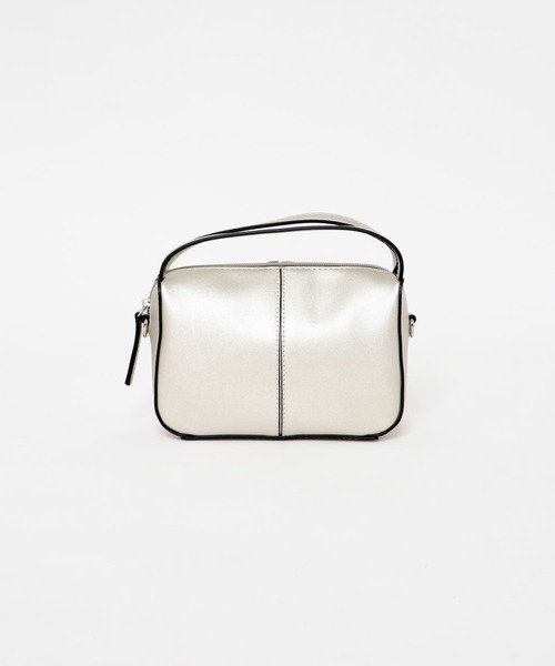 SENSE OF PLACE by URBAN RESEARCH（センスオブプレイスバイアーバンリサーチ）の「2WAYセンターシームプチショルダーバッグ（ショルダーバッグ・レディース・ブラック/アイボリー/ブルー/シルバー・ONE）」の9枚目の写真