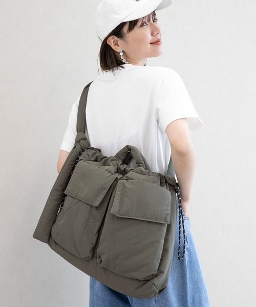 RAGEBLUE(レイジブルー)の「3WAYナイロンショルダーバック(ショルダーバッグ・レディース・ブルー/ブラック/オリーブ・FREE)」の18枚目の写真