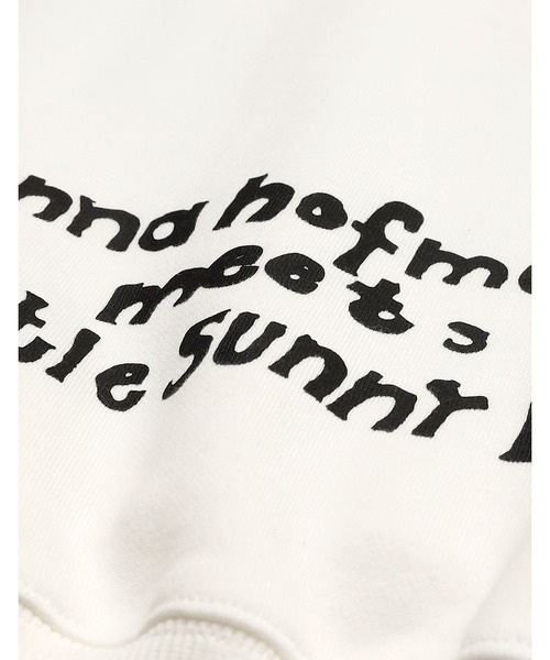 Little sunny bite(リトルサニーバイト)の「《Little sunny bite》little sunny bite x anna hofmann Home alone sweat top(スウェット・レディース・ホワイト/ブルー・SMALL)」の16枚目の写真