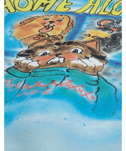 Little sunny bite(リトルサニーバイト)の「《Little sunny bite》little sunny bite x anna hofmann Home alone sweat top(スウェット・レディース・ホワイト/ブルー・SMALL)」の19枚目の写真