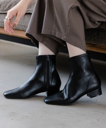 studio CLIP | 【消臭・抗菌防臭】柔らかスクエアヒールブーツ(ブーツ)