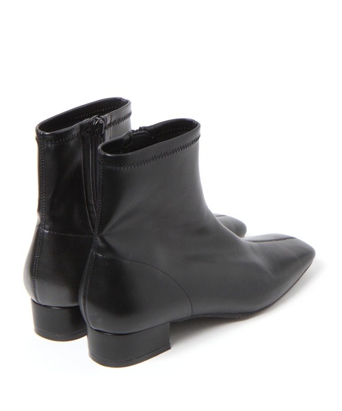 studio CLIP（スタディオクリップ）の「【消臭・抗菌防臭】柔らかスクエアヒールブーツ（ブーツ・レディース・アイボリー/ブラック/ブラウン・MEDIUM/LARGE/X-LARGE）」の11枚目の写真