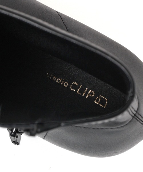 studio CLIP（スタディオクリップ）の「【消臭・抗菌防臭】柔らかスクエアヒールブーツ（ブーツ・レディース・アイボリー/ブラック/ブラウン・MEDIUM/LARGE/X-LARGE）」の17枚目の写真