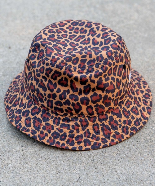 【New Era】Leopard Bucket Hat アニマルヒョウ柄バケットハット NEW ERA/ニューエラ ハット ムラサキスポーツ関西別注 アニマル