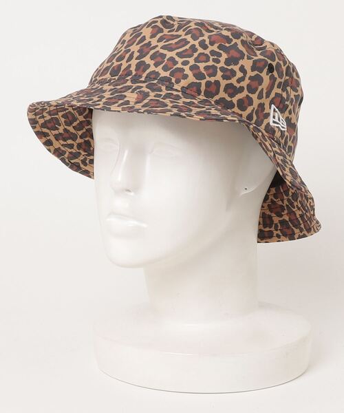 【New Era】Leopard Bucket Hat アニマルヒョウ柄バケットハット NEW ERA/ニューエラ ハット ムラサキスポーツ関西別注 アニマル
