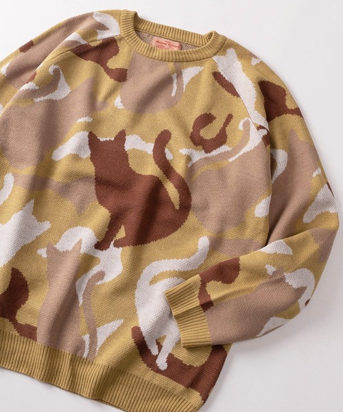 make a ray!（メイク ア レイ！）の「【81】アニマルデザイン ダブルジャガード アソート クルーネックニット（ニット/セーター・レディース・アイボリー/グレー/ブラック/ワイン/ダークネイビー/ナチュラル/カーキ系/ブラック系/ベージュ系/グレー系1/ライトグレー系/カーキ系1/グレー系/ブラウン系/ネイビー系/アイボリー系/ベージュ系1/ブラック系1/アイボリー系1/グレー系2/アイボリー系2・XL/L/M）」の12枚目の写真