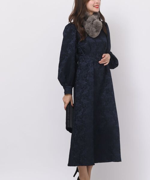 rps(アールピーエス)の「ポンポン付きフェイクファーティペット(ストール/ショール・レディース・アイボリー/ベージュ/モカ・フリー)」の22枚目の写真