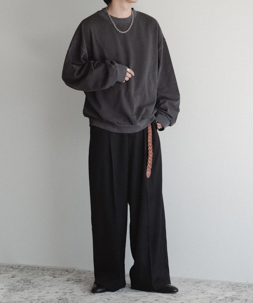 EPNK】Vertical tuck sweat pants epnok」 スウェットパンツ MEDIUM
