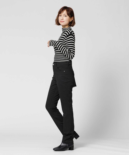 Sweet Camel（スウィートキャメル）の「【Sweet Camel】Ｔ／Ｒストレッチストレートパンツ（その他パンツ・レディース・ダークグレー・L/M/LL/SS/S）」の8枚目の写真
