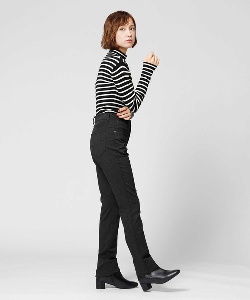 Sweet Camel（スウィートキャメル）の「【Sweet Camel】Ｔ／Ｒストレッチストレートパンツ（その他パンツ・レディース・ダークグレー・L/M/LL/SS/S）」の9枚目の写真
