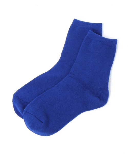 GLOBAL WORK Smile Seed Store（グローバルワーク スマイルシードストア）の「あたたか裏パイルハーフ/979583（ソックス/靴下・レディース・オフホワイト/サックスブルー/ブラック/ダークグレー・FREE）」の10枚目の写真