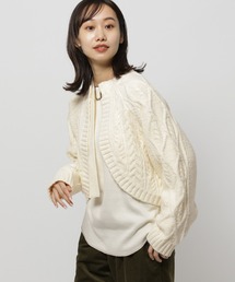 niko and... | 2WAYケーブルボレロカーディガン(カーディガン/ボレロ)