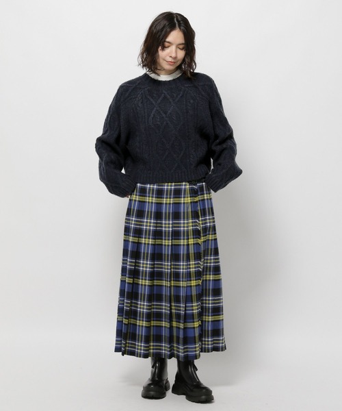 niko and...(ニコアンド)の「2WAYケーブルボレロカーディガン(カーディガン/ボレロ・レディース・ネイビー/アイボリー/グレー・FREE)」の8枚目の写真