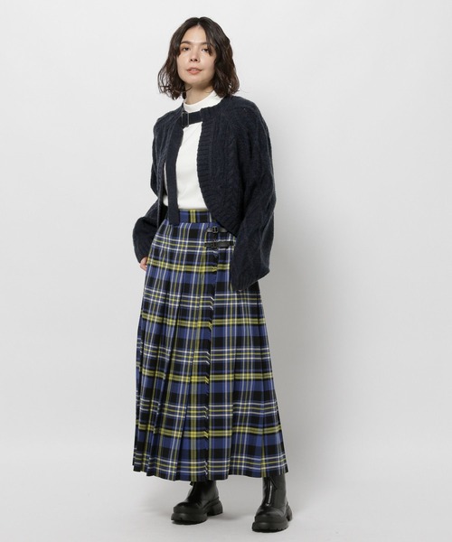 niko and...(ニコアンド)の「2WAYケーブルボレロカーディガン(カーディガン/ボレロ・レディース・ネイビー/アイボリー/グレー・FREE)」の11枚目の写真