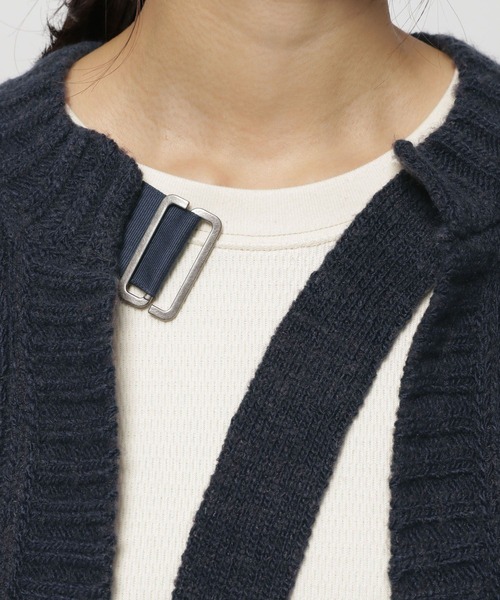 niko and...(ニコアンド)の「2WAYケーブルボレロカーディガン(カーディガン/ボレロ・レディース・ネイビー/アイボリー/グレー・FREE)」の22枚目の写真