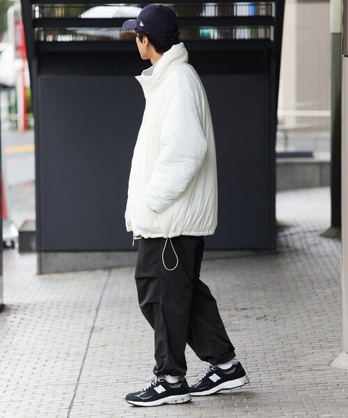 FREAK'S STORE（フリークスストア）の「FREAK’S STORE/フリークスストア バルーンシルエット ナイロン オーバーパンツ（その他パンツ・メンズ・ブラック/ベージュ/グレー/オリーブ・SMALL/MEDIUM/LARGE）」の17枚目の写真