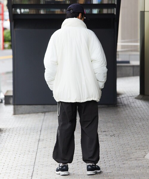 FREAK'S STORE（フリークスストア）の「FREAK’S STORE/フリークスストア バルーンシルエット ナイロン オーバーパンツ（その他パンツ・メンズ・ブラック/ベージュ/グレー/オリーブ・SMALL/MEDIUM/LARGE）」の18枚目の写真