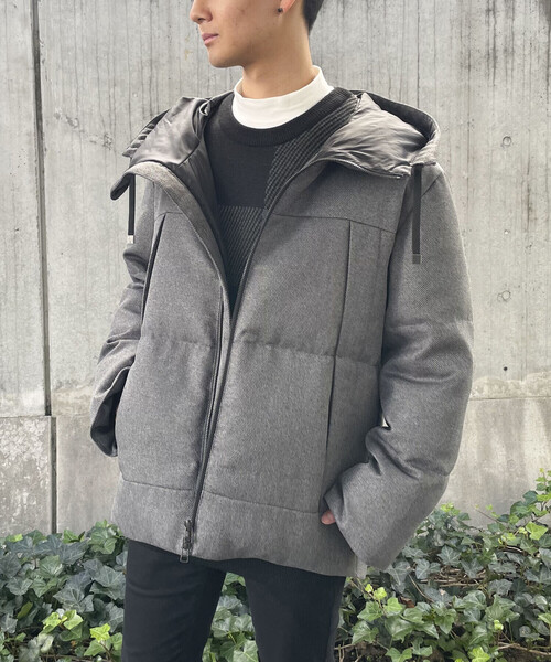 COMME CA ISM（コムサイズム）の「ウールライク ダウン ブルゾン
