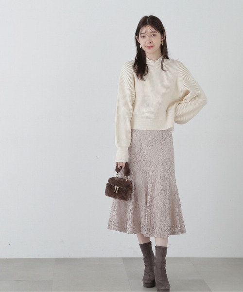 PROPORTION BODY DRESSING（プロポーションボディドレッシング）の「タートルパールニット / 1214170901（ニット/セーター・レディース・グレー/ピンク/ホワイト系その他・FREE）」の8枚目の写真