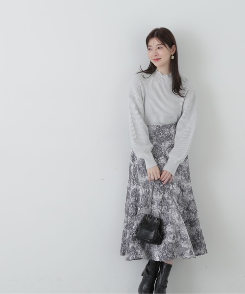 PROPORTION BODY DRESSING（プロポーションボディドレッシング）の「タートルパールニット / 1214170901（ニット/セーター・レディース・グレー/ピンク/ホワイト系その他・FREE）」の14枚目の写真