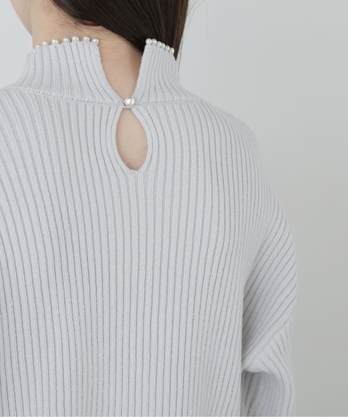 PROPORTION BODY DRESSING（プロポーションボディドレッシング）の「タートルパールニット / 1214170901（ニット/セーター・レディース・グレー/ピンク/ホワイト系その他・FREE）」の20枚目の写真