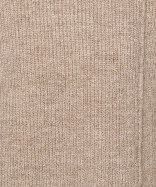 LOWRYS FARM（ローリーズファーム）の「スリットニットプルオーバーLS　988742（ニット/セーター・レディース・グレー/ブラウン/ベージュ・FREE）」の6枚目の写真