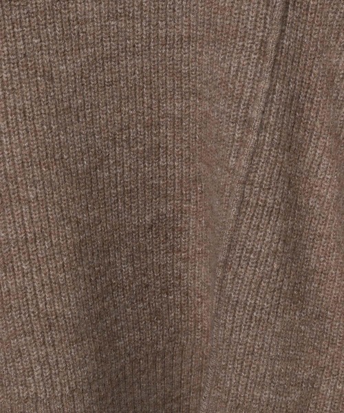 LOWRYS FARM（ローリーズファーム）の「スリットニットプルオーバーLS　988742（ニット/セーター・レディース・グレー/ブラウン/ベージュ・FREE）」の7枚目の写真